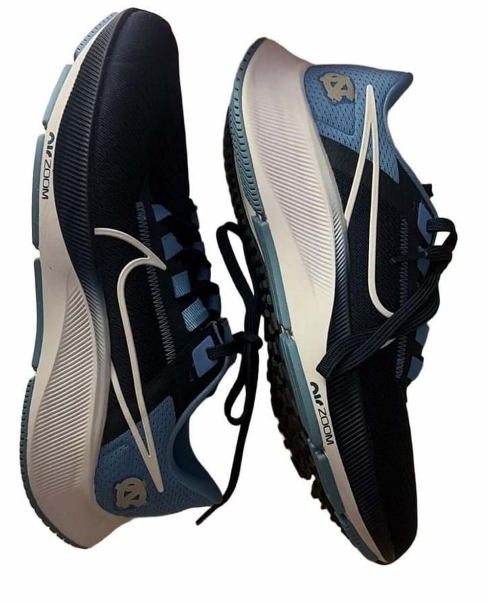Nike Air Zoom Pegasus 38 UNC College Navy Running Shoes DJ0860-400 Sz 6